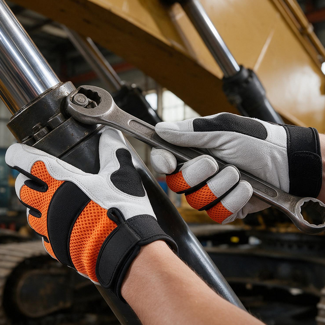 LB2379 Mechanic Gloves